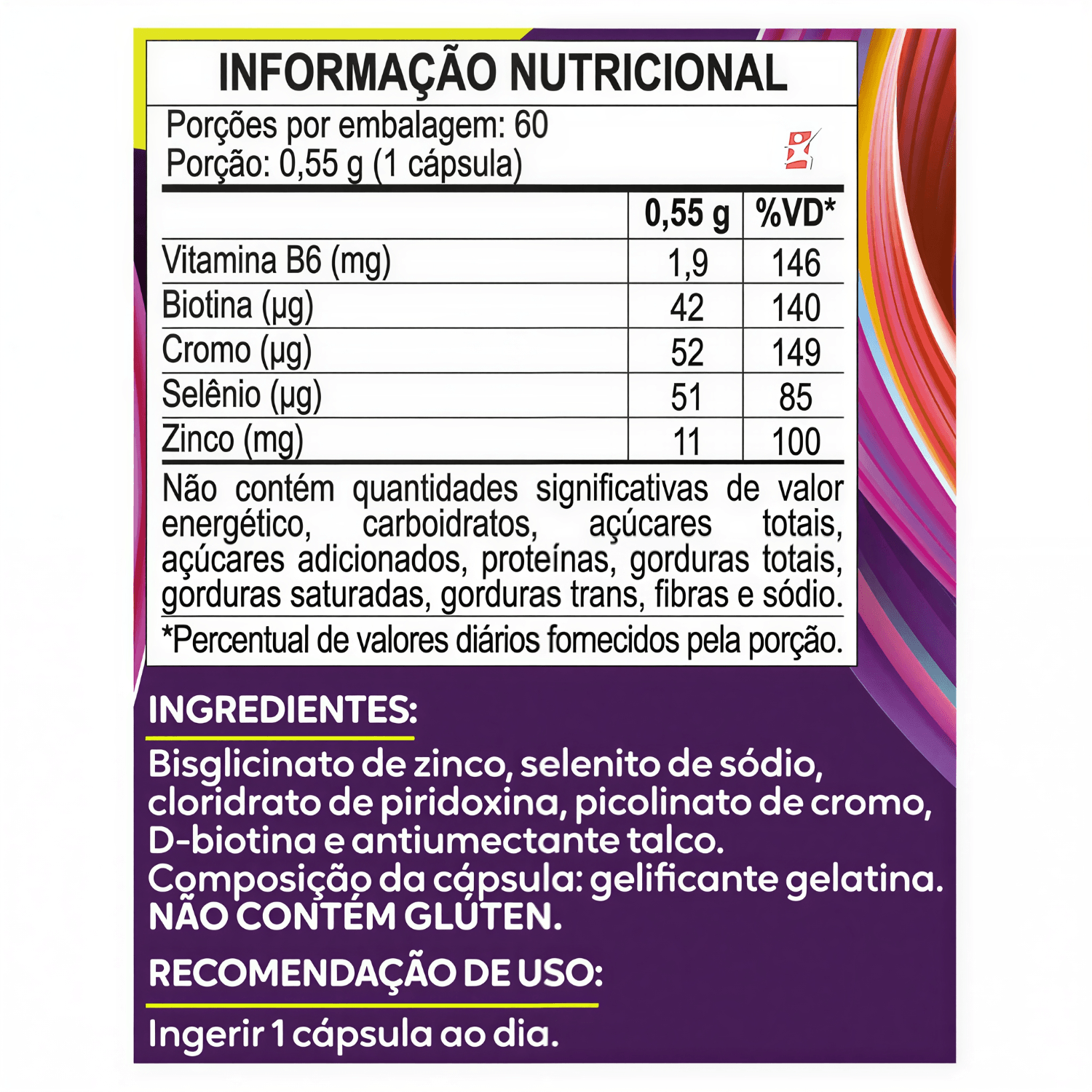 Maltta Cabelão Maltta Nutrition 60 Cápsulas