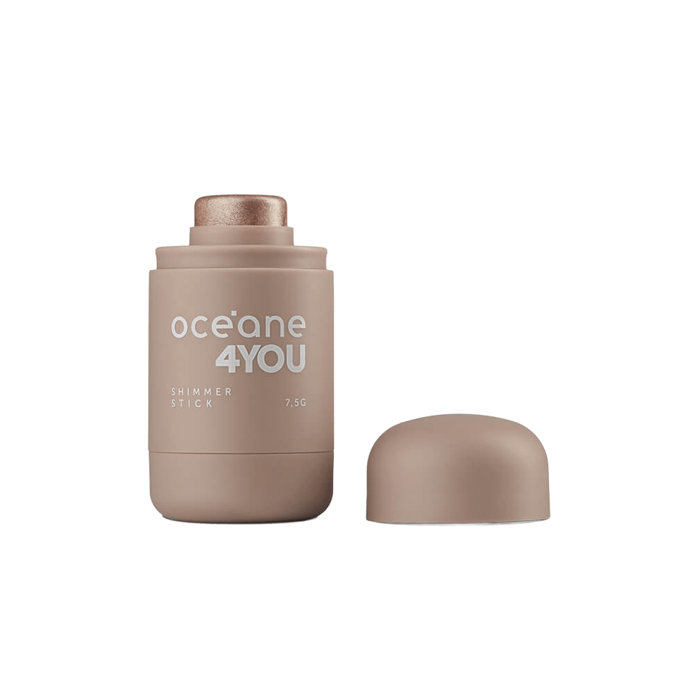 Iluminador Em Bastão Dourado Shimmer Stick Glitz Gold Oceane 4you 7,5g