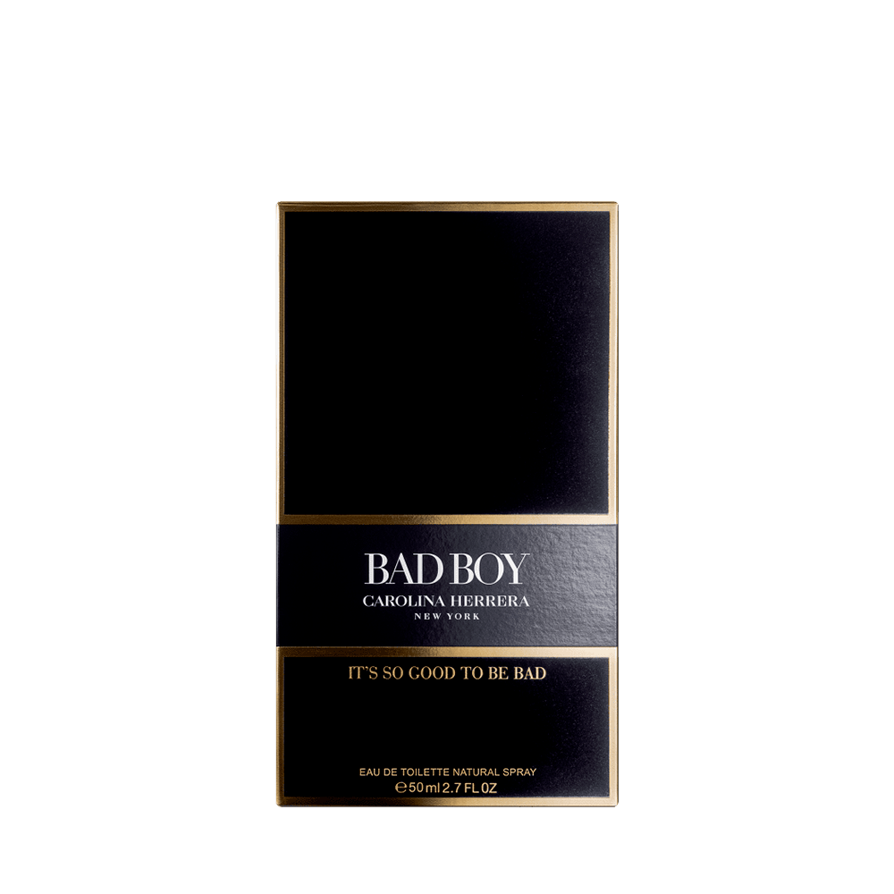 Perfume Masculino Bad Boy Carolina Herrera Eau De Toilette 50ml