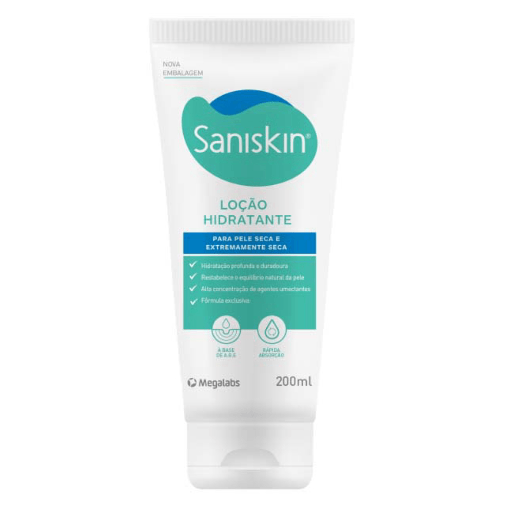 Saniskin Original Loção Hidratante 200ml