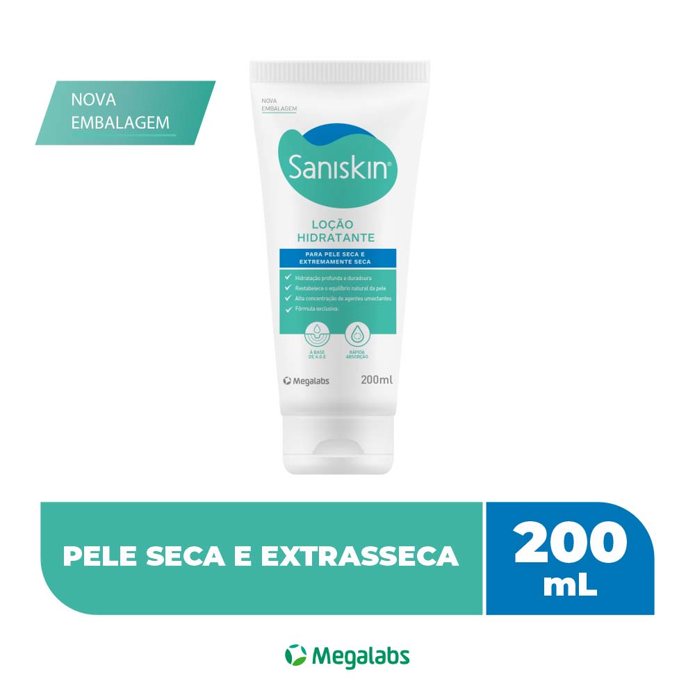Saniskin Original Loção Hidratante 200ml