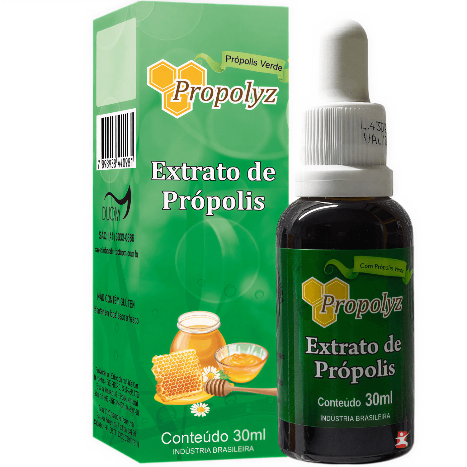 Extrato De Própolis Verde Alecrim Propolyz 30ml
