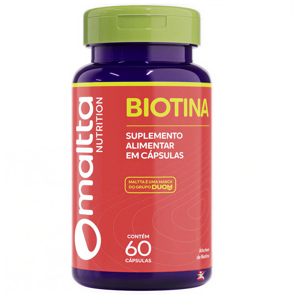 Biotina Maltta Nutrition 60 Cápsulas