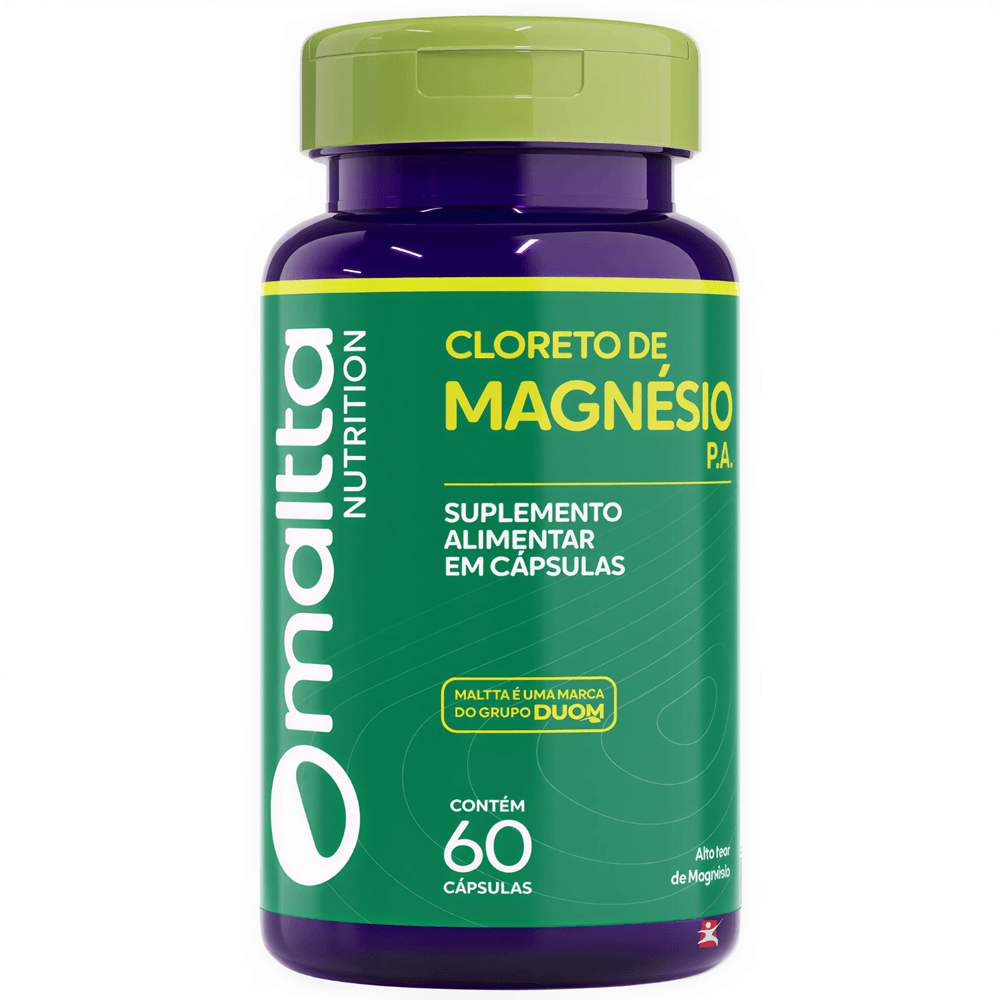 Cloreto De Magnésio P.A. Maltta Nutrition 60 Cápsulas