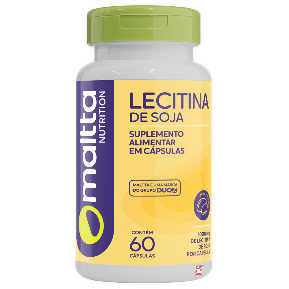 Lecitina De Soja Maltta Nutrition 60 Cápsulas