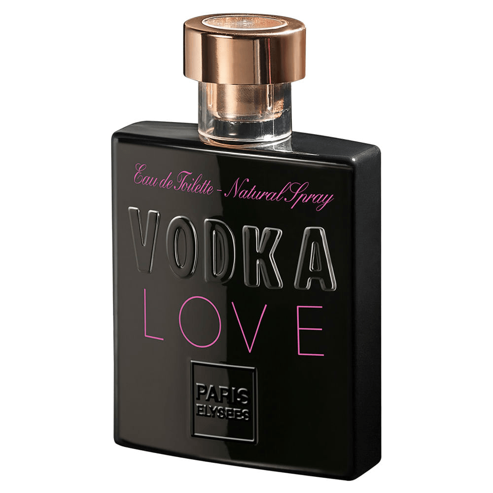 Perfume Feminino Vodka Love Eau de Toilette Paris Elysees 100ml