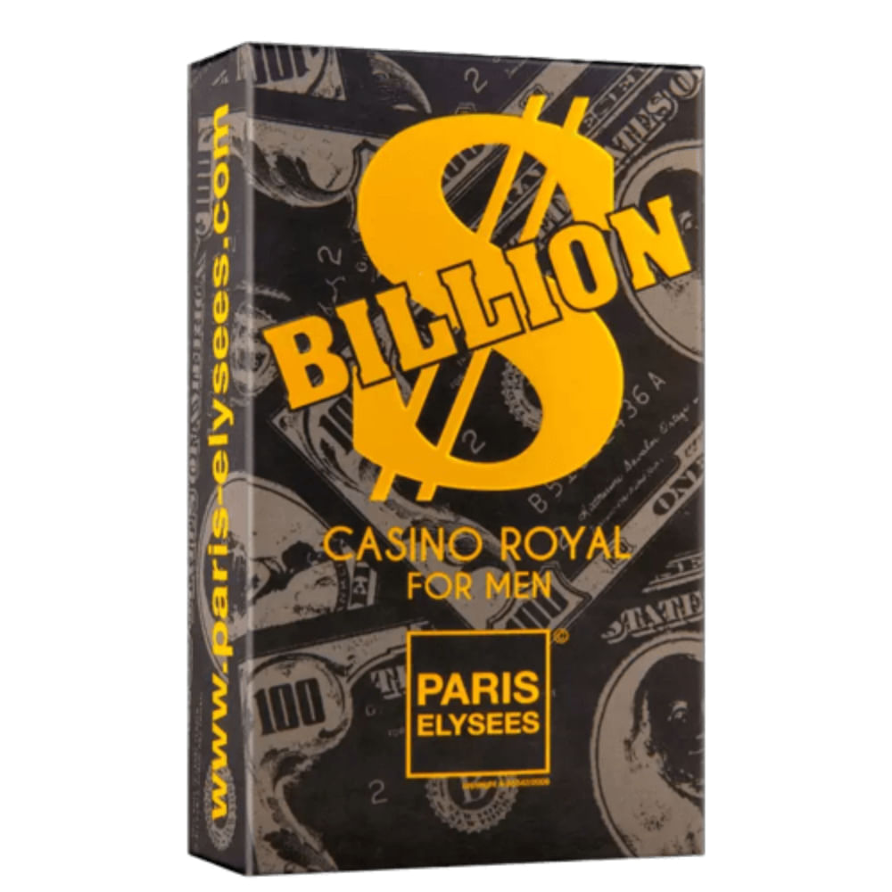 Perfume Masculino Billion Casino Royal Eau De Toilette Paris Elysees 100ml