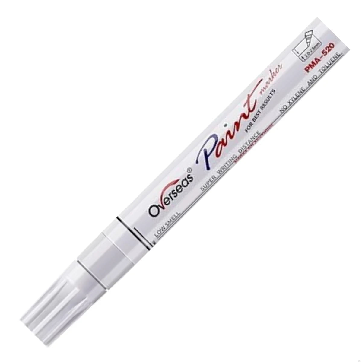 Caneta Cirúrgica Marcadora de Pele Alto Rendimento Overseas Cor Branco