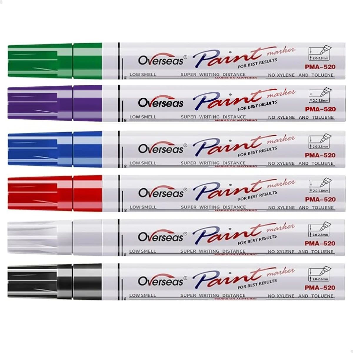 Caneta Cirúrgica Marcadora de Pele Alto Rendimento Overseas Cor Branco