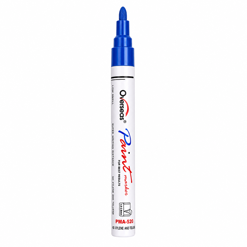 Caneta Cirúrgica Marcadora de Pele Alto Rendimento Overseas Cor Azul