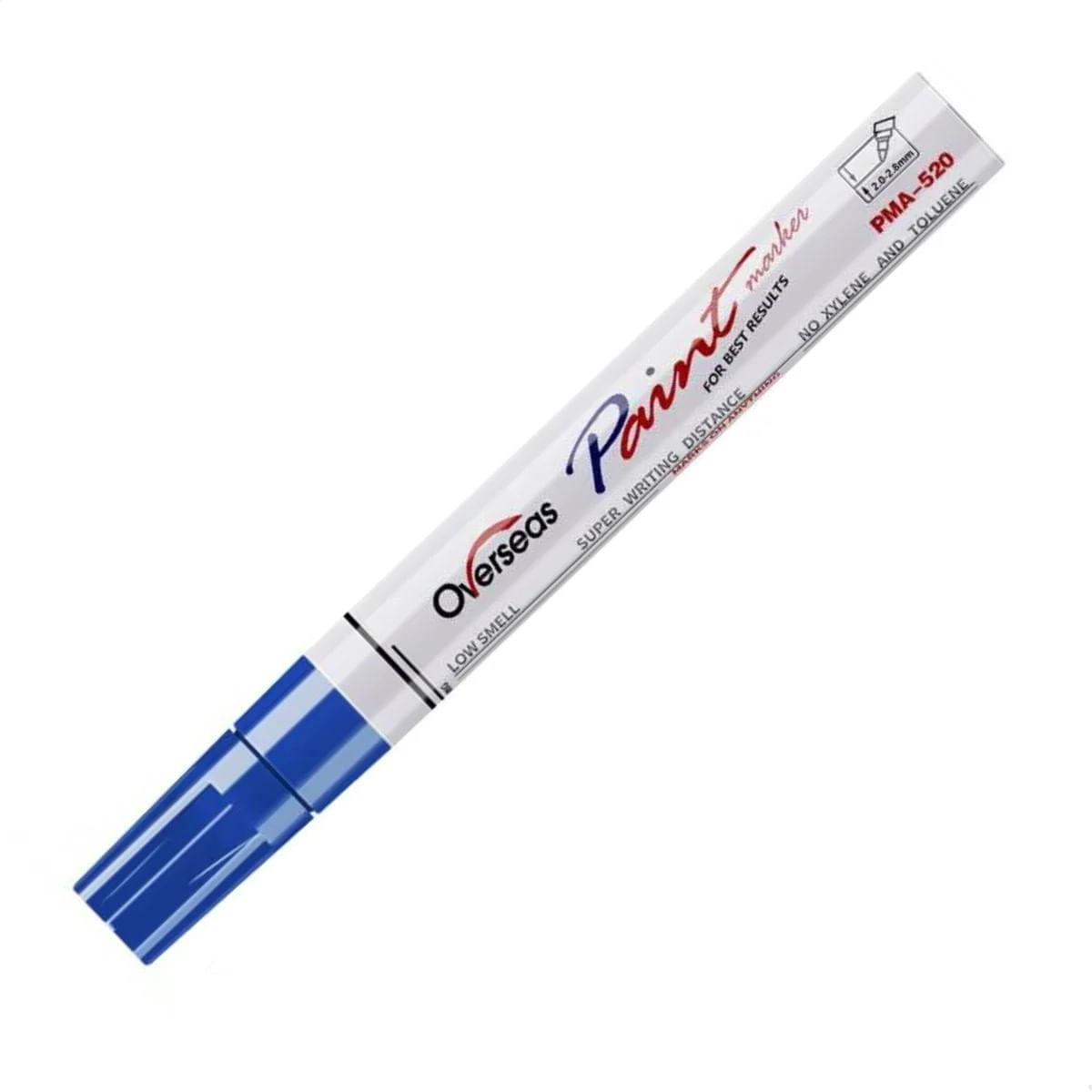 Kit 3 Caneta Cirúrgica Marcador Pele Alto Rendimento Overseas Cor Azul