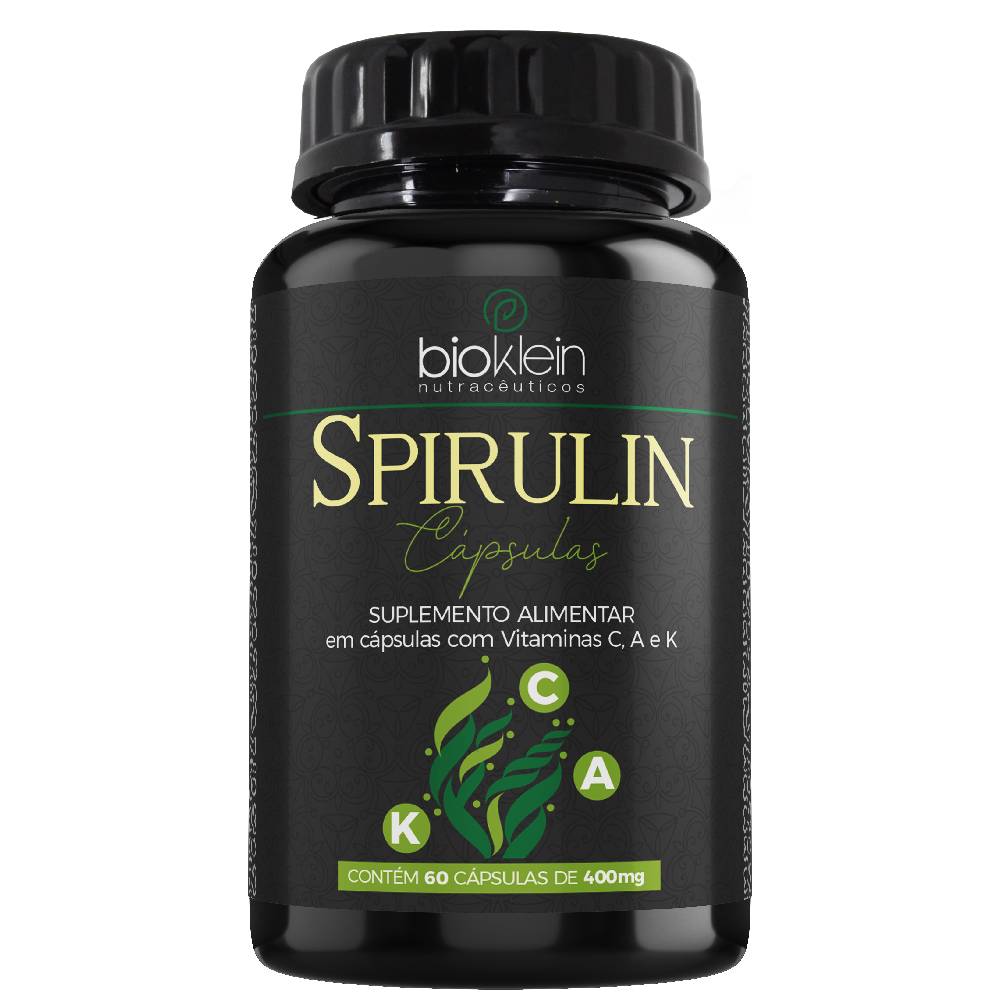 Spirulin Bioklein 60 Cápsulas