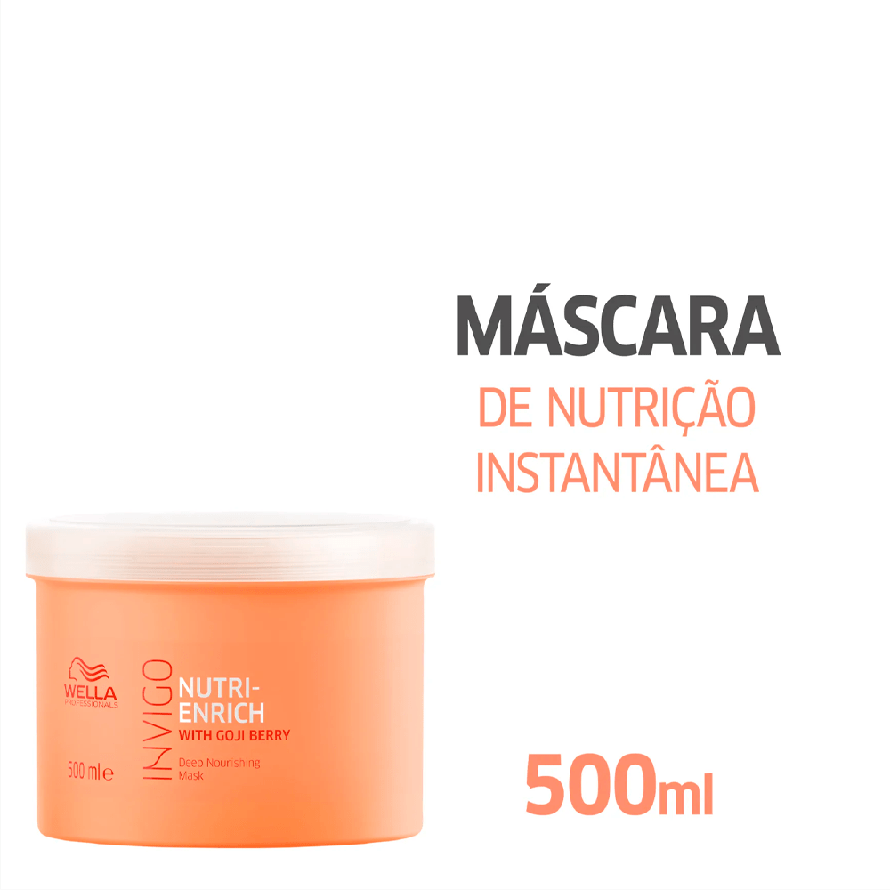 Máscara De Tratamento Enrich Invigo Wella 500ml