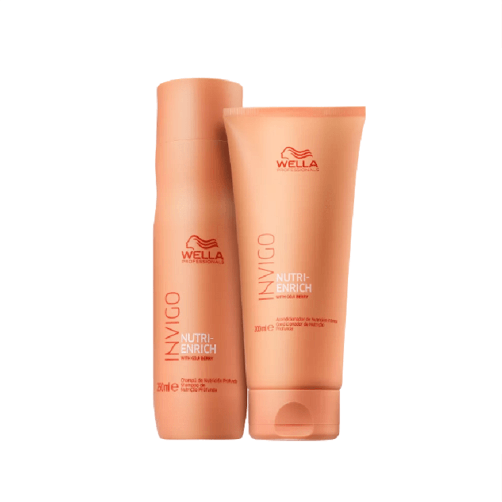 Kit Invigo Nutri-Enrich Wella Professionals Shampoo 250ml + Condicionador 200ml