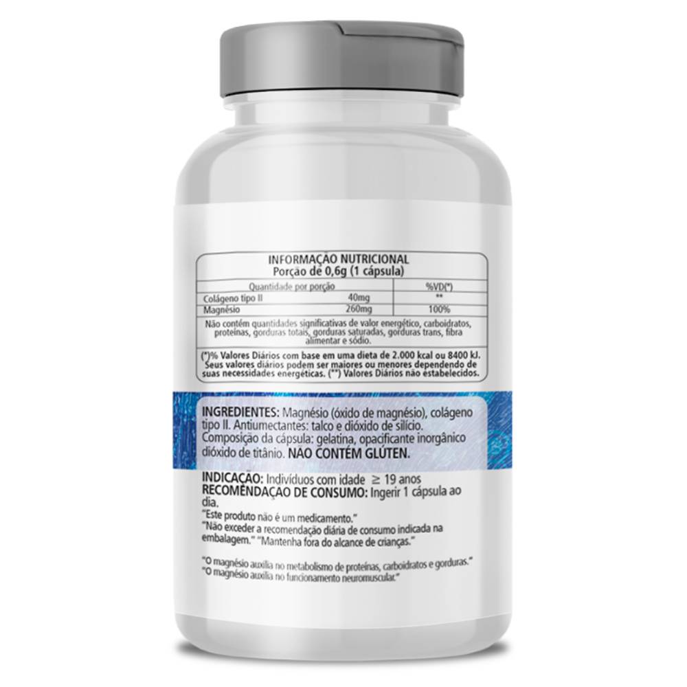 Kit 3 Artimag Colágeno Tipo 2 + Magnésio Clinicmais 30 Cápsulas