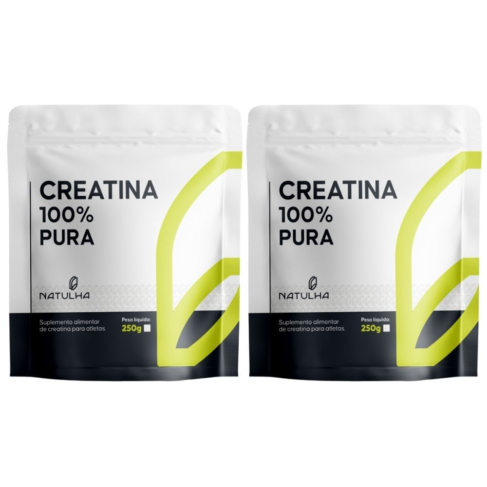 Kit 2 Creatina 100% Pura Natulha 250g
