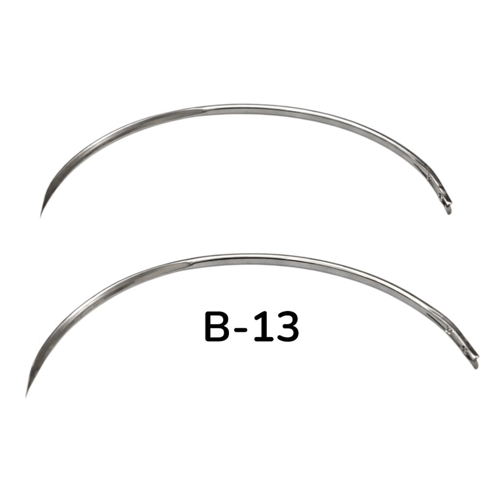 Agulha de Sutura Estéril Triangular B-204 3/8 Sterifarma Modelo: B-13 2 Unidades