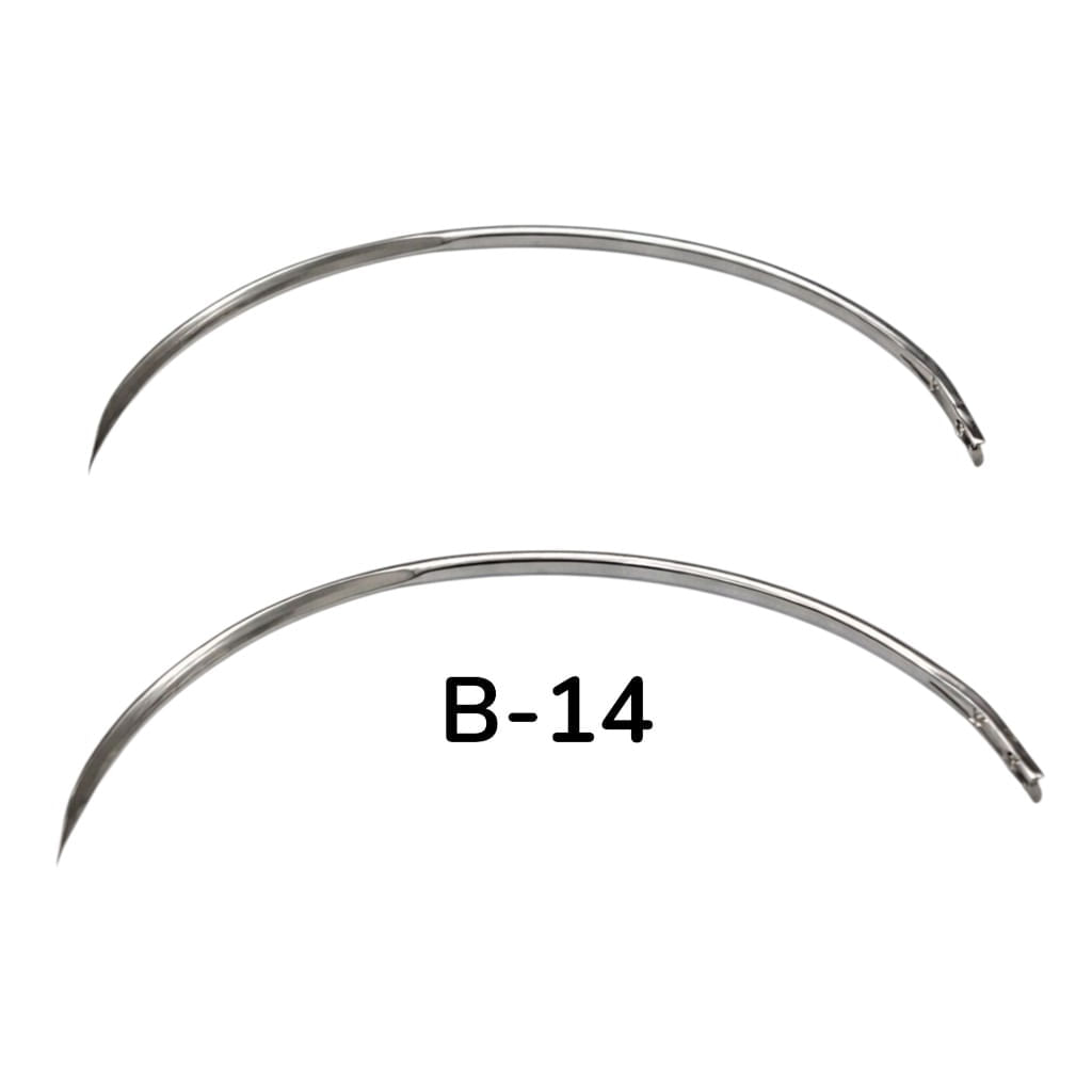Agulha de Sutura Estéril Triangular B-204 3/8 Sterifarma Modelo: B-14 2 Unidades
