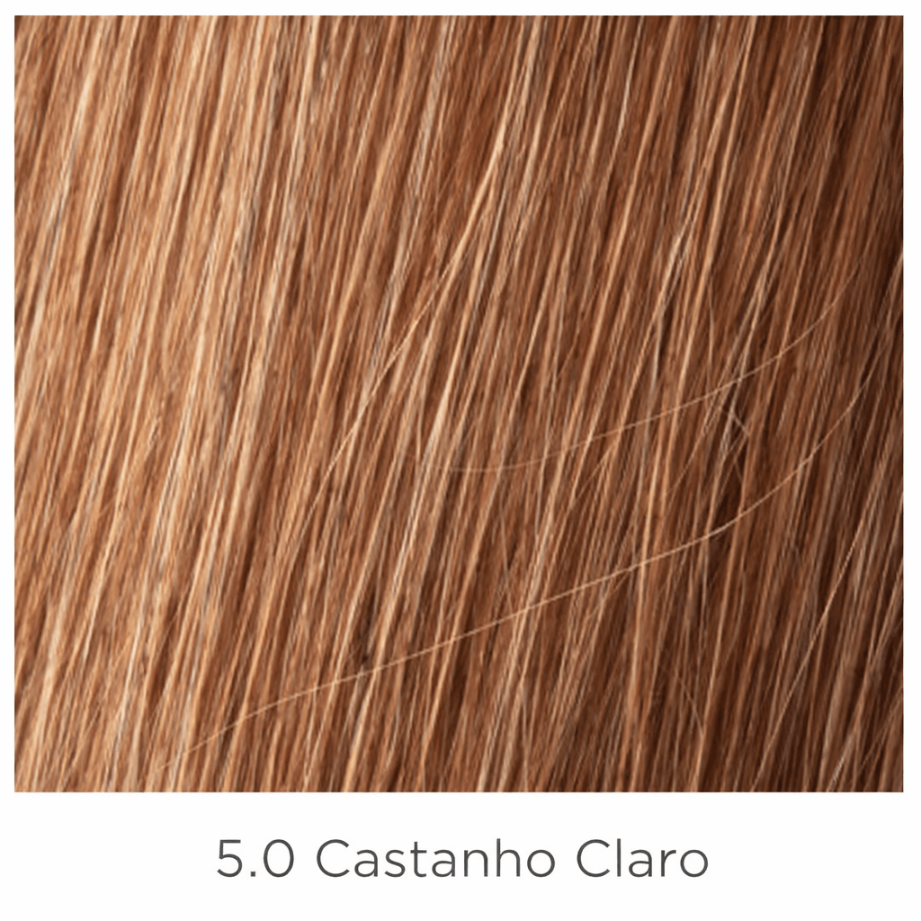 Coloração Capilar SensiColor Eclat Alergoshop Cor 5.0 Castanho Claro