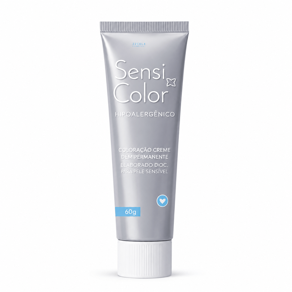 Coloração Capilar SensiColor Eclat Alergoshop Cor 6.7 Chocolate