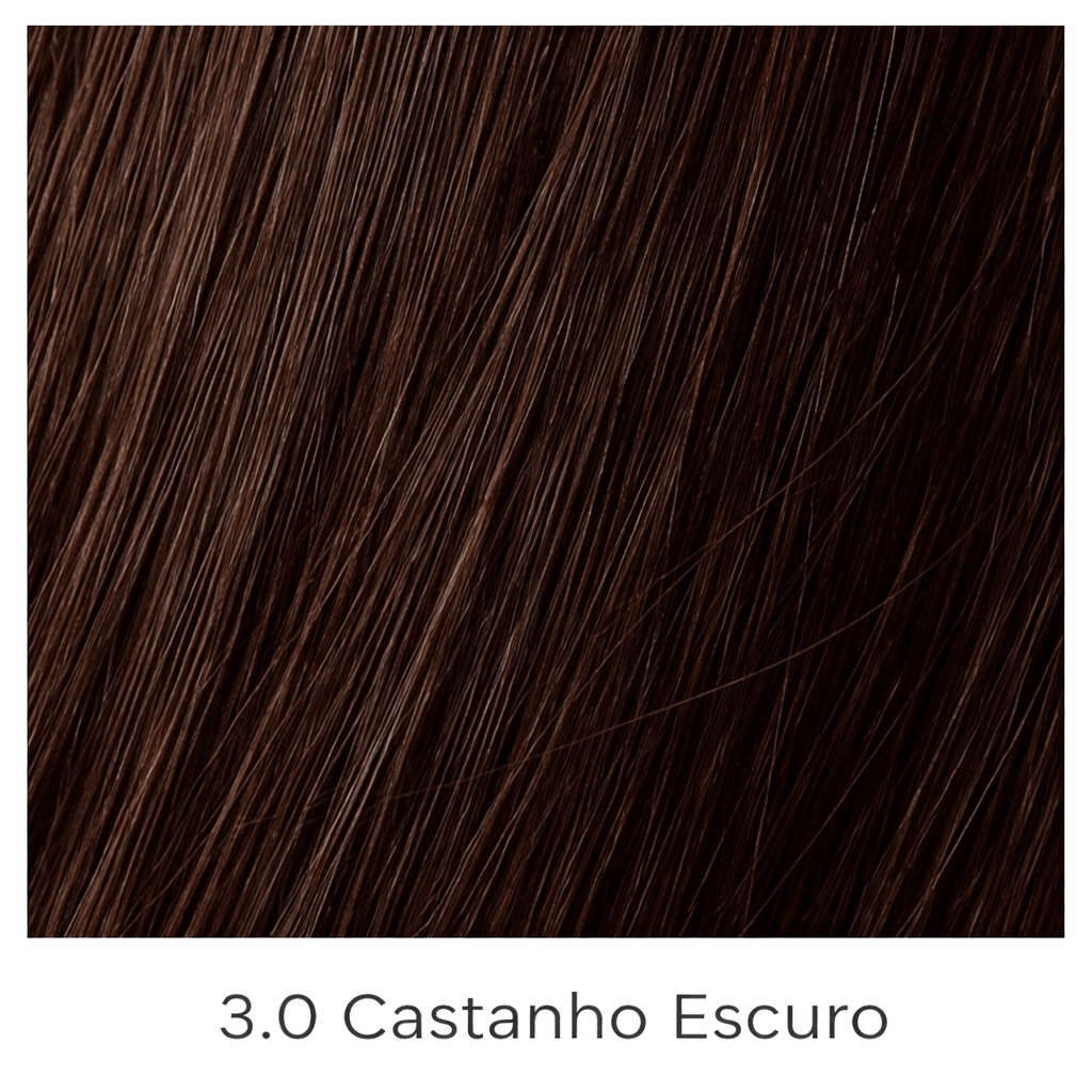 Coloração Capilar SensiColor Eclat Alergoshop Cor 3.0 Castanho Escuro