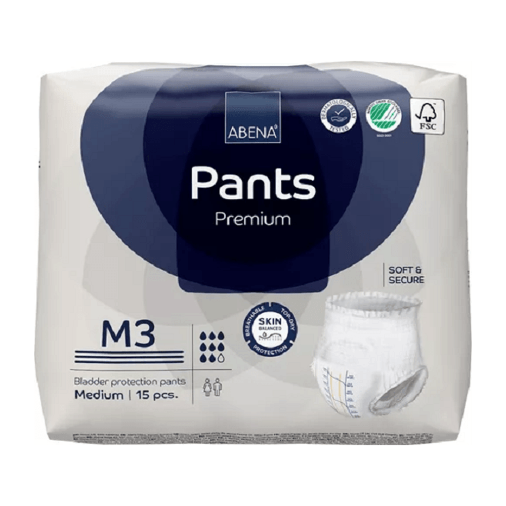 Fralda Abena Pants Premium M3 Com 15 Unidades