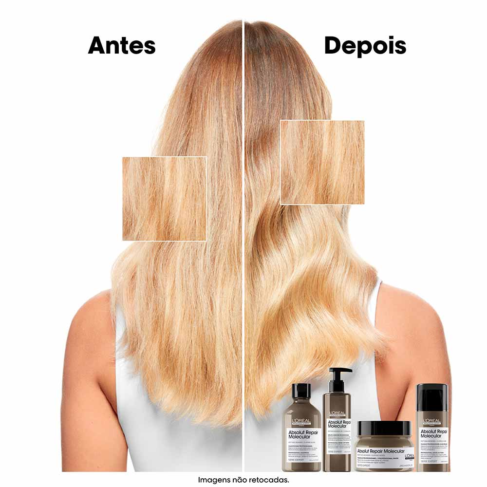 Máscara de Tratamento Serie Expert Absolut Repair Molecular  L'Oréal Professionnel 250ml
