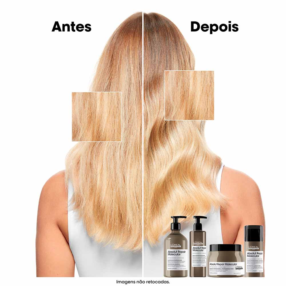 Máscara de Tratamento Serie Expert Absolut Repair Molecular L'Oréal Professionnel 500ml