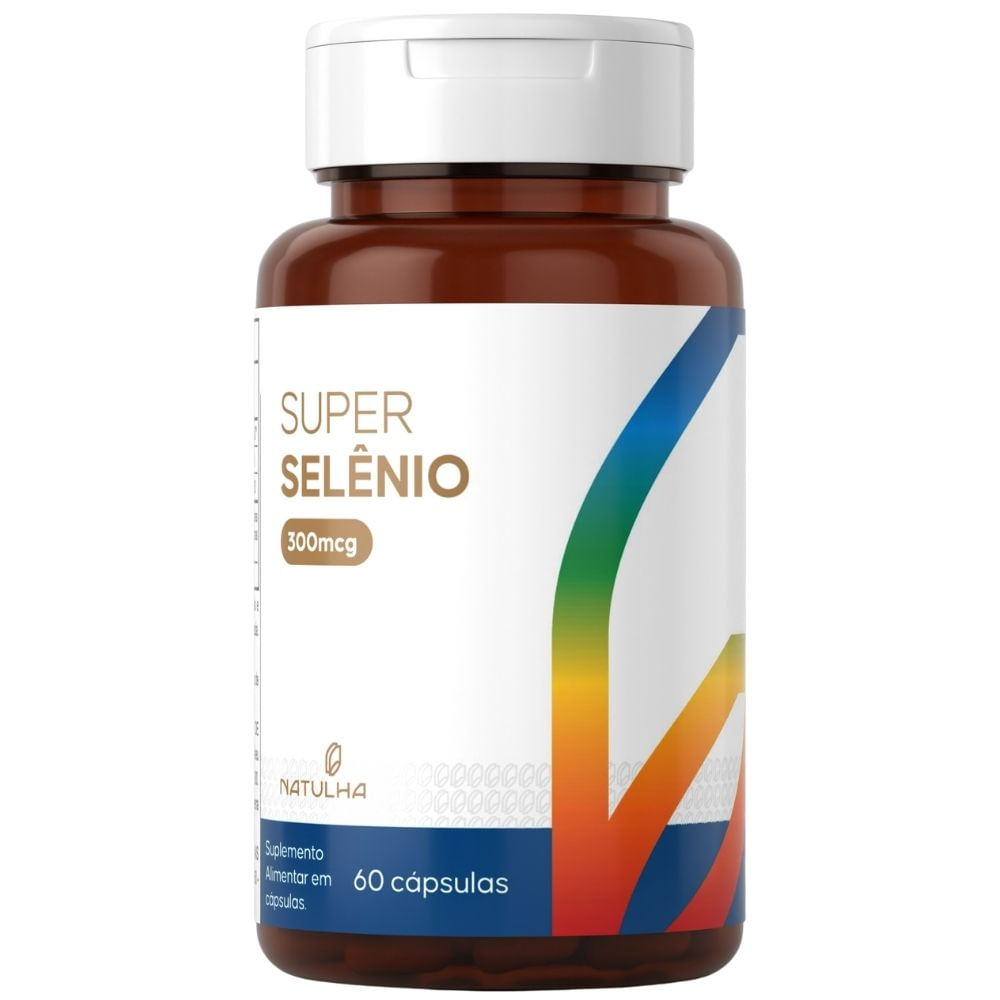 Super Selênio 300mcg Natulha 60 Cápsulas