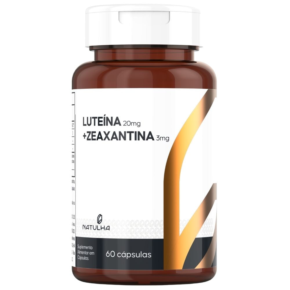 Luteína + Zeaxantina Natulha 60 Cápsulas