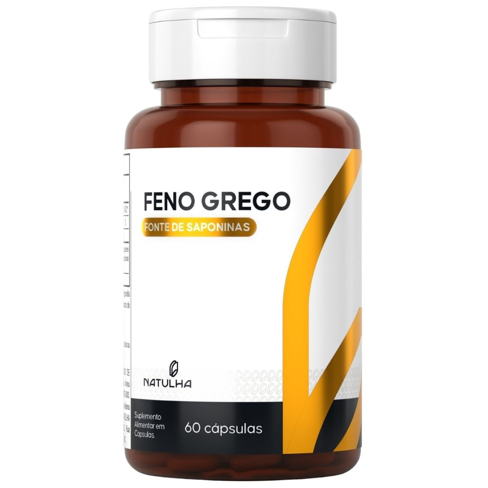 Extrato de Feno Grego Natulha 60 Cápsulas