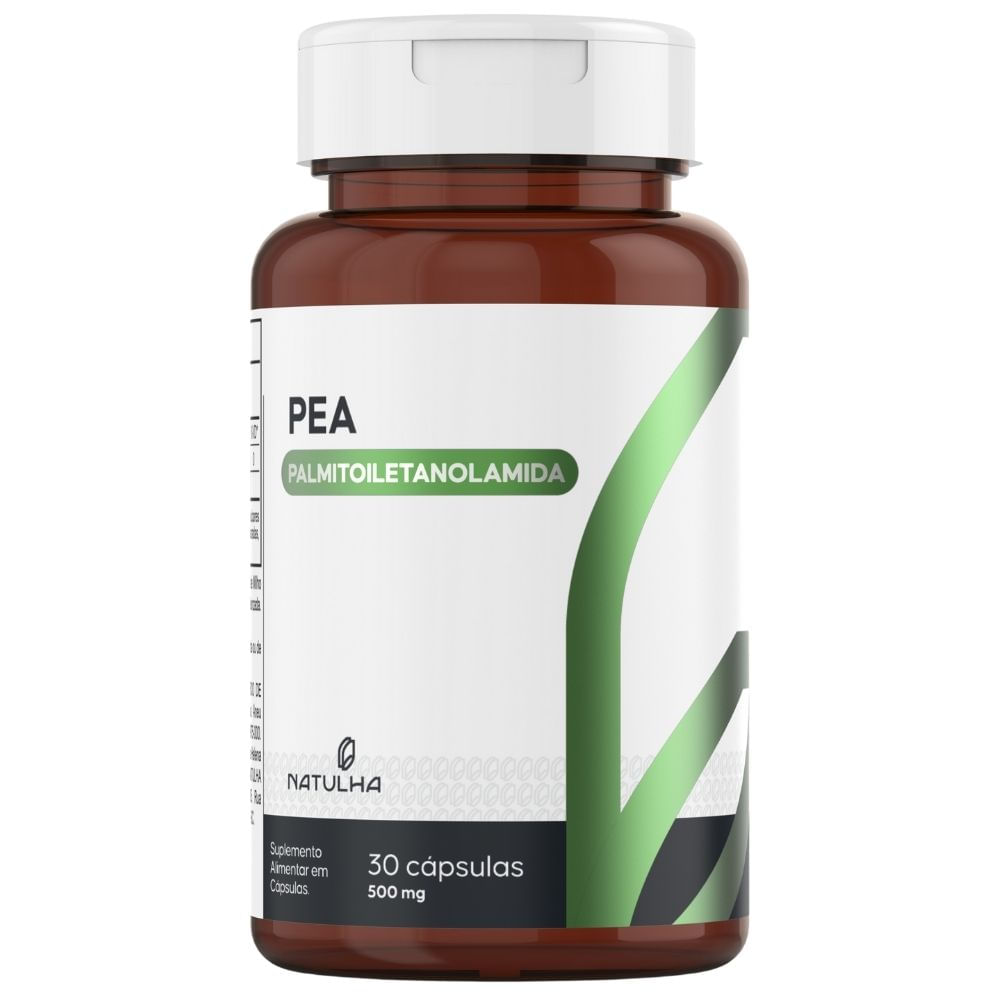 PEA Palmitoiletanolamida Natulha 30 Cápsulas