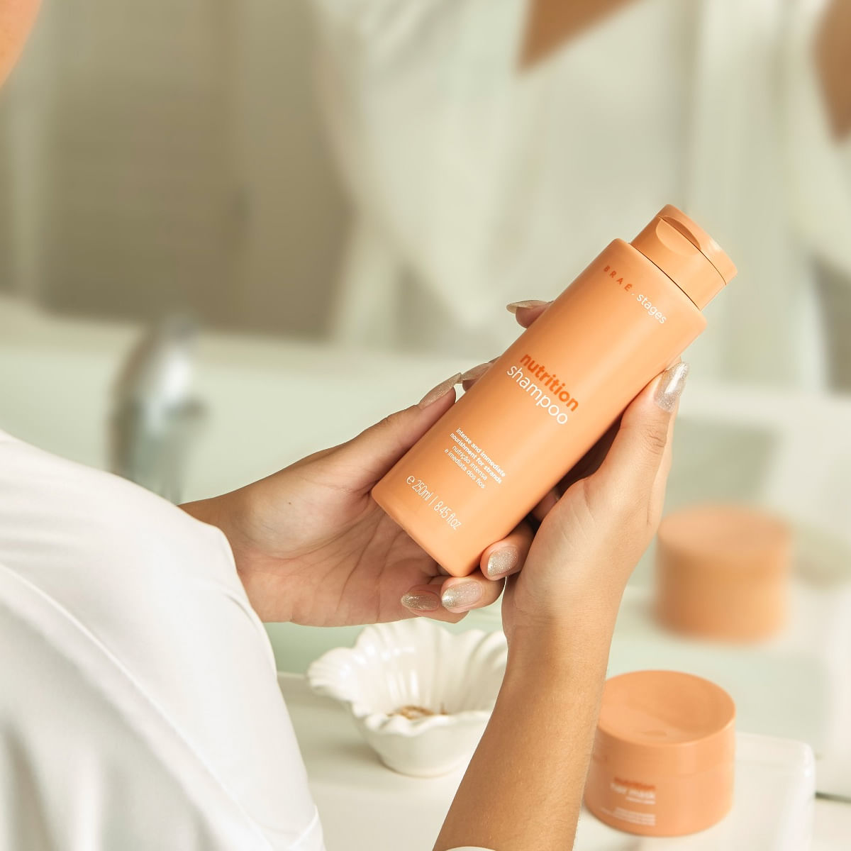 Kit Shampoo 250ml + Condicionador 250ml + Máscara Capilar 500g Braé