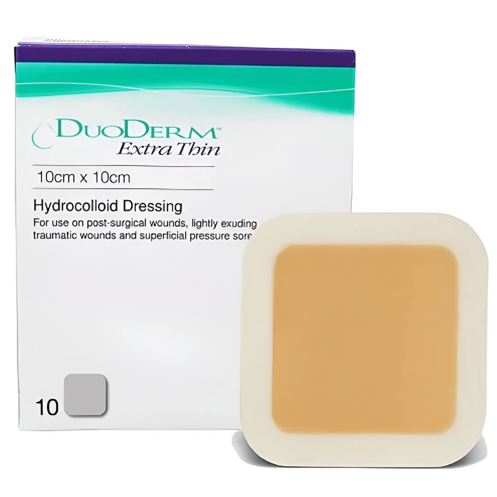 Kit 10 Curativos Duoderm Extra Fino 10X10cm Convatec