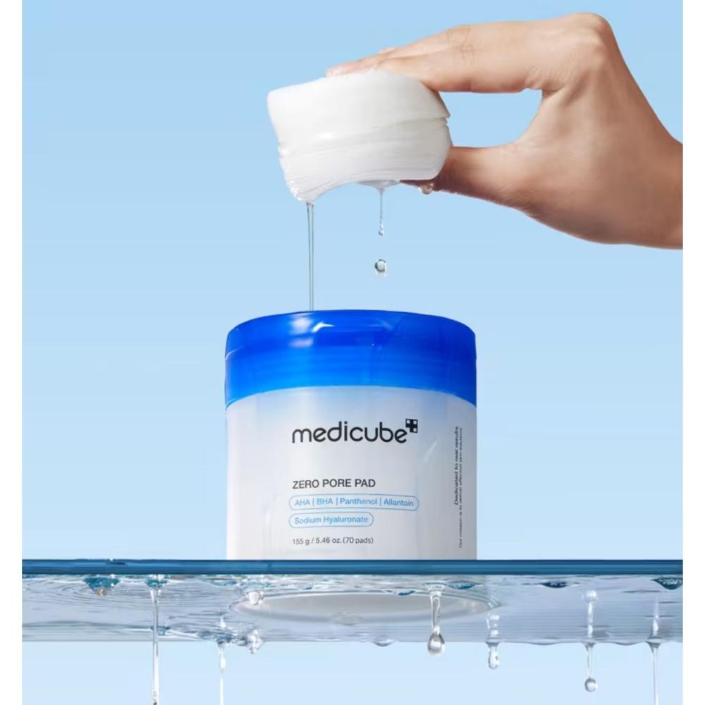Tônico Facial Toner Zero Pore Pad Medicube 155g 70Pads
