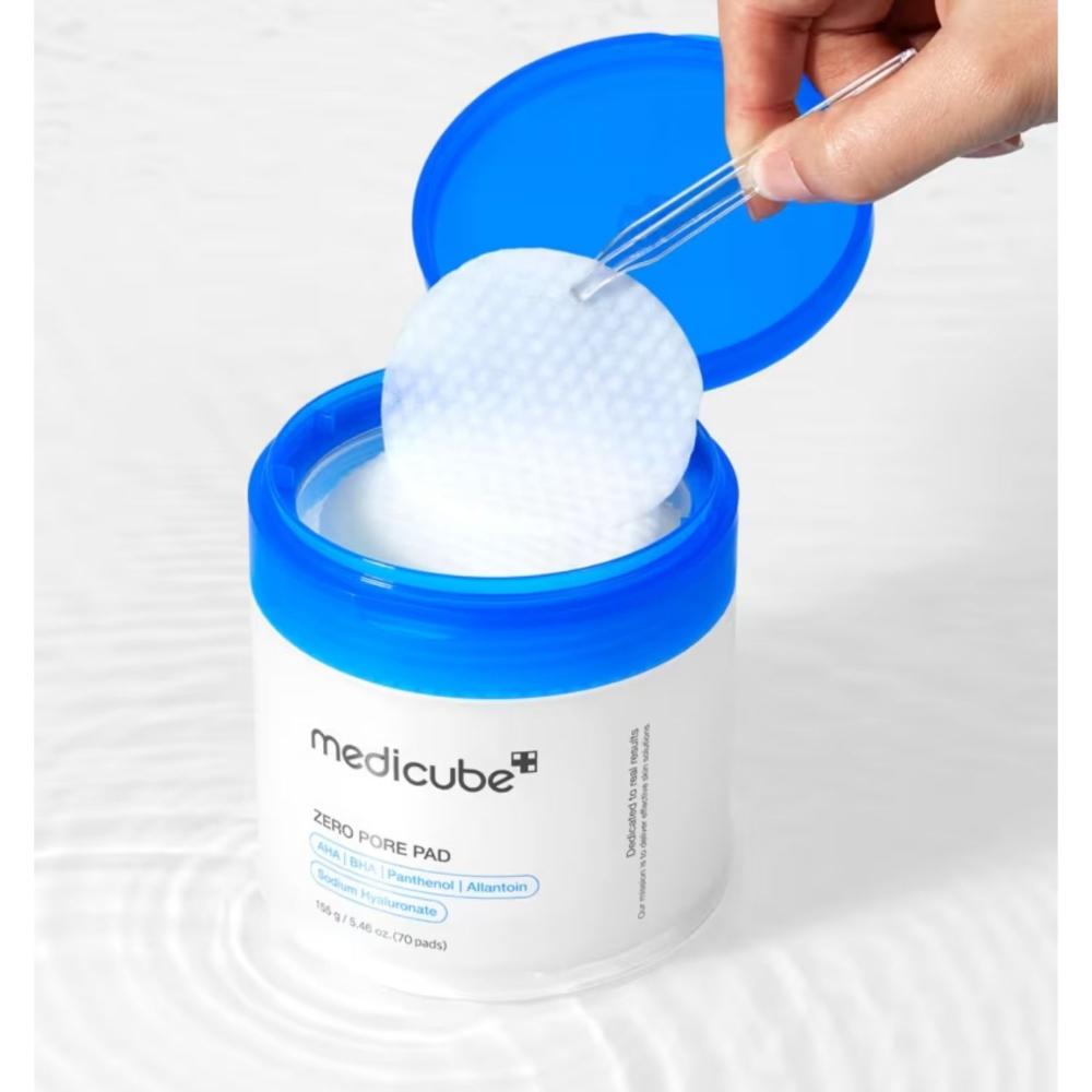 Tônico Facial Toner Zero Pore Pad Medicube 155g 70Pads