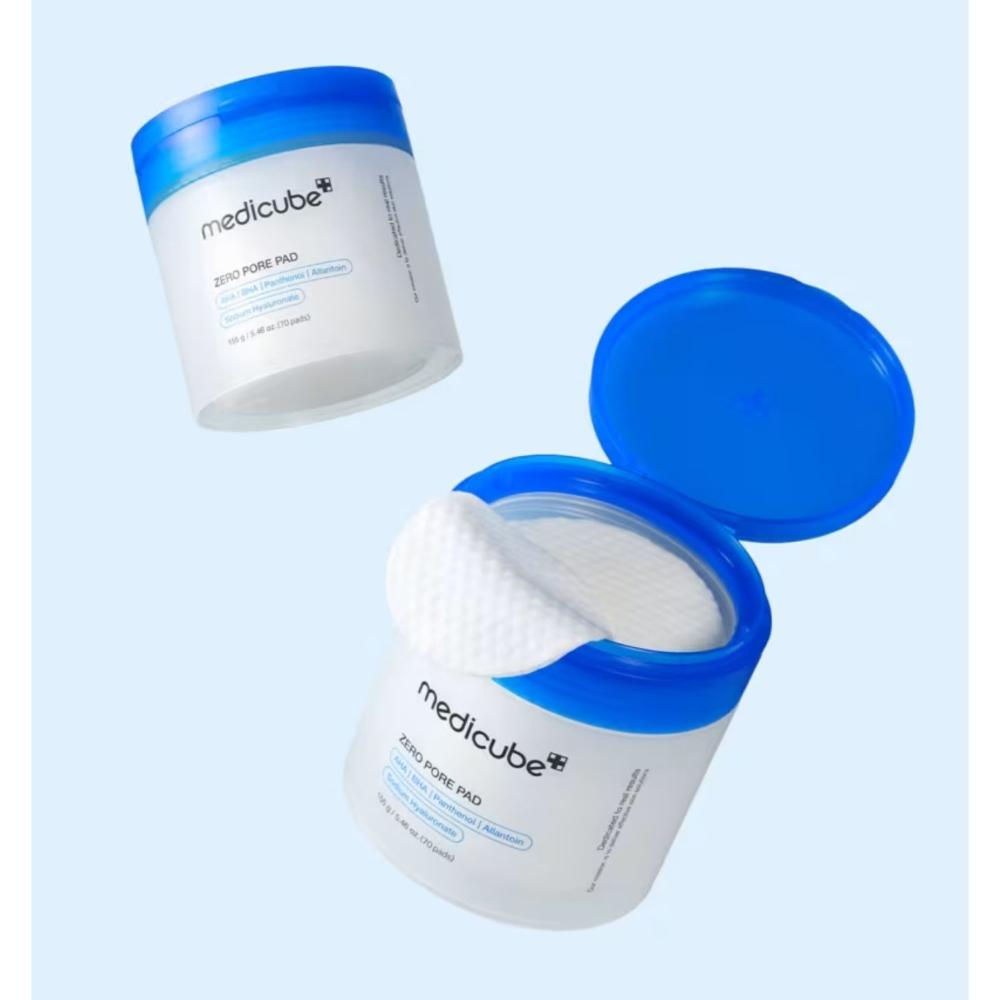 Tônico Facial Toner Zero Pore Pad Medicube 155g 70Pads