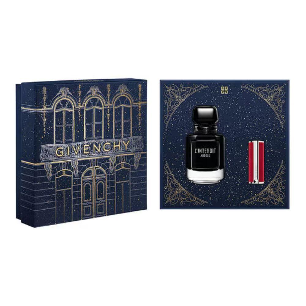 Kit L’Interdit Givenchy Absolu Intense Eau de Parfum Feminino 50ml + Mini Batom