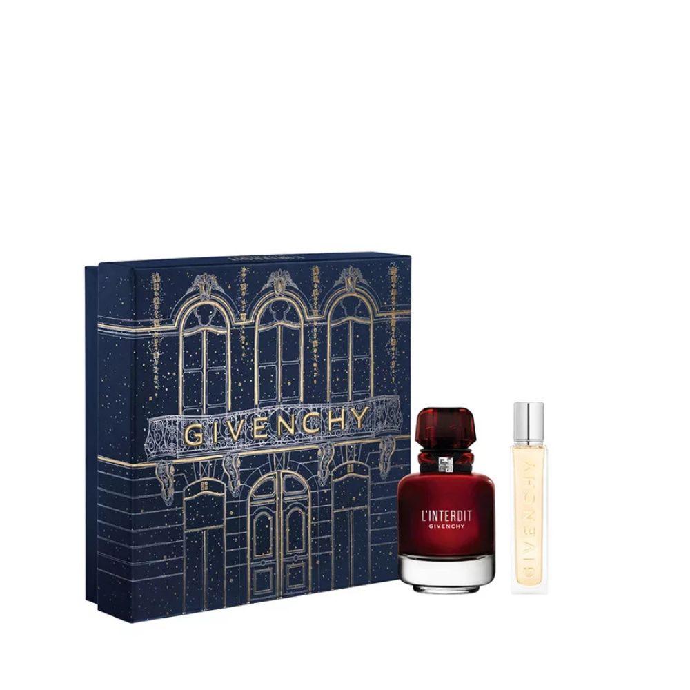 Kit Givenchy Perfume Feminino Rouge L’interdit Eau De Parfum 50ml + Travel Spray 12,5ml