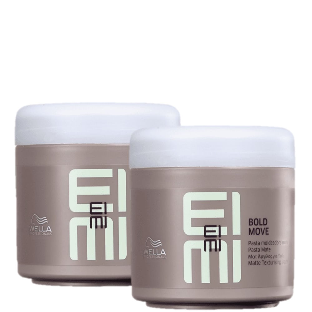 Kit 2 Pasta Modeladora EIMI Bold Move Wella Professionals 150ml