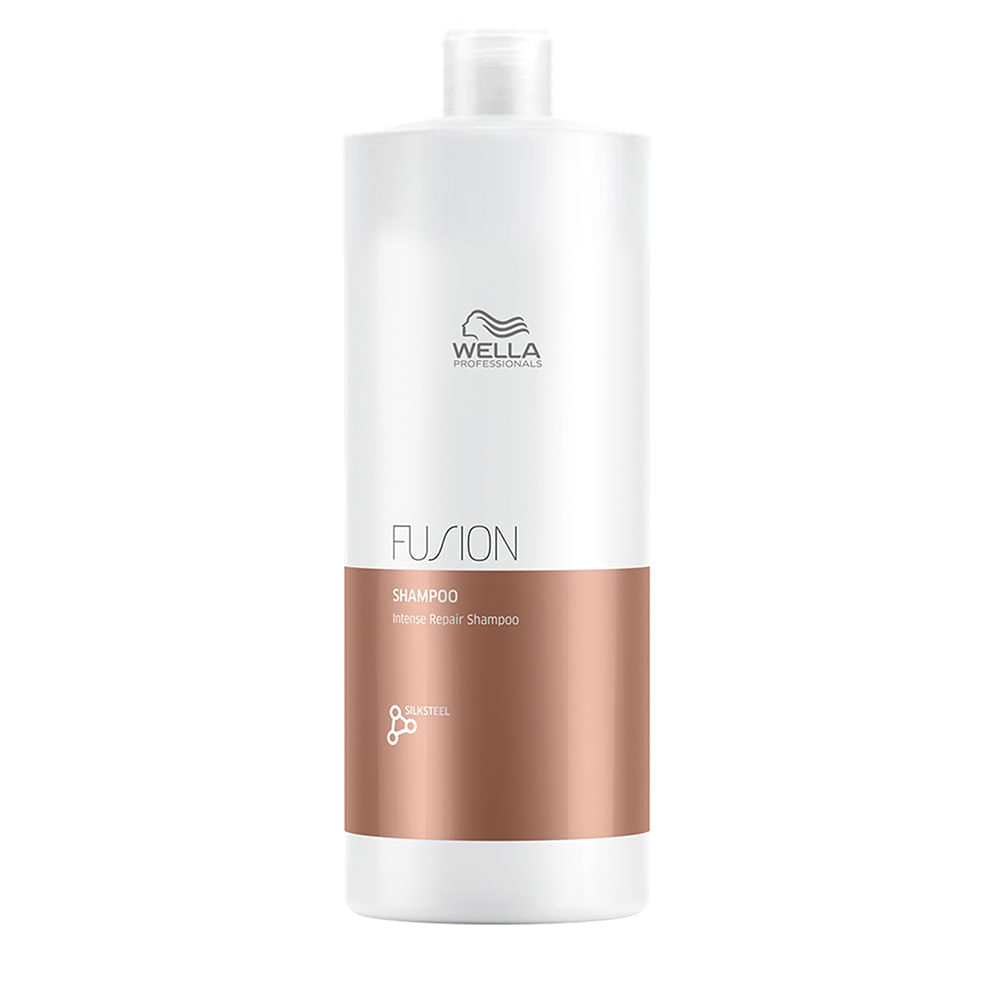 Shampoo Fusion Intense Repair Wella Professionals 1L 2 Unidades