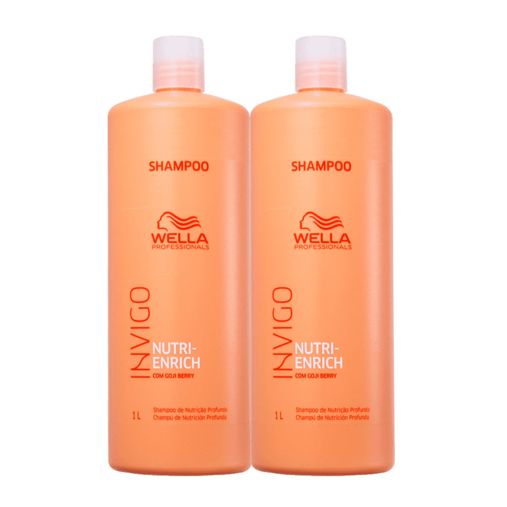 Kit 2 Shampoo Invigo Nutri-Enrich Wella Professionals 1L