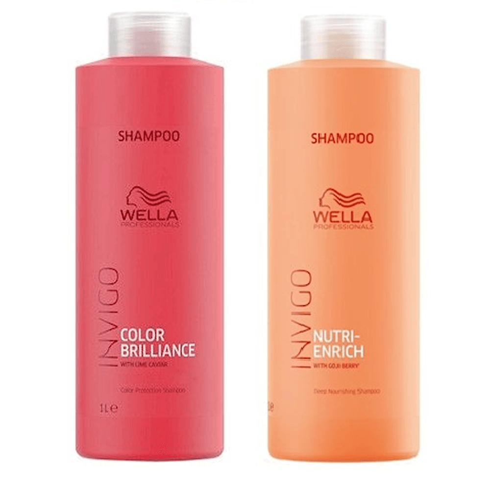 Kit Wella Professionals Shampoo Enrich 1l+ Shampoo Brilliance 1l