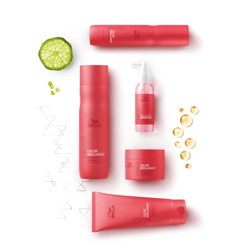 Shampoo Proteção da Cor Invigo Color Brilliance Wella 1L + Válvula