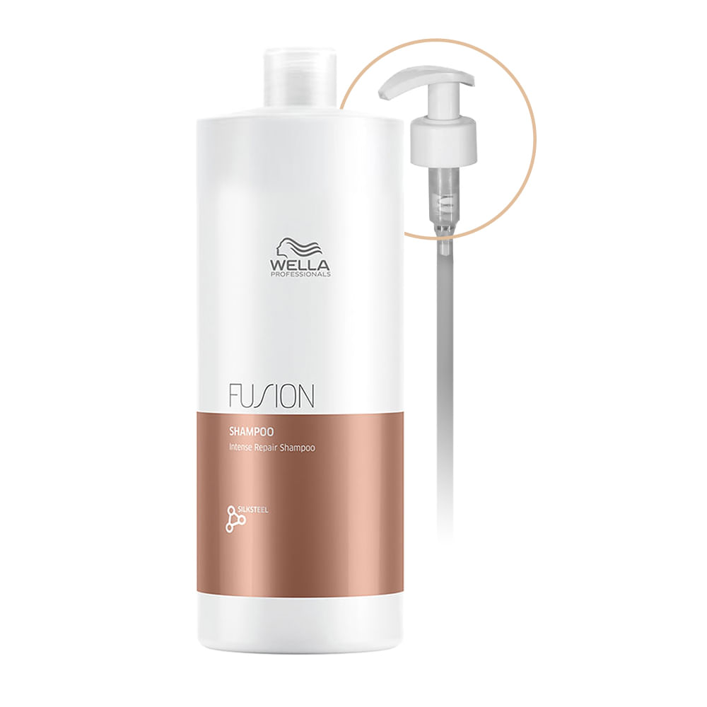 Shampoo Repair Fusion Intense Wella Professionals 1L + Válvula