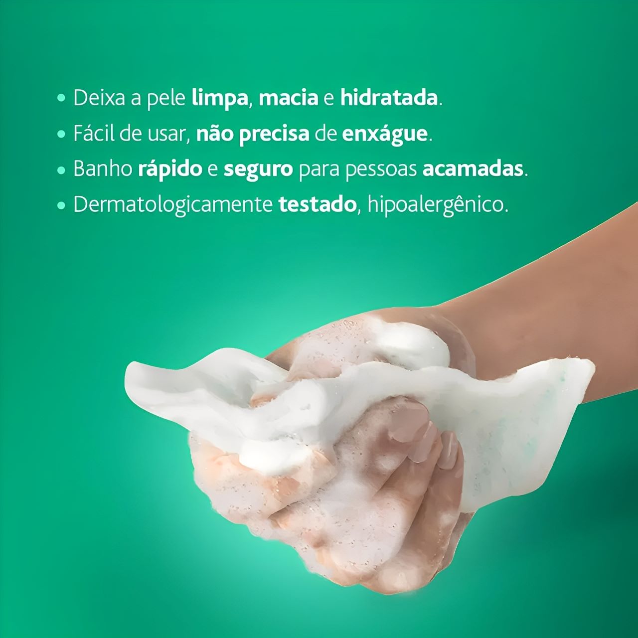 Esponja para Banho de Acamados KolpBath 24 unidades