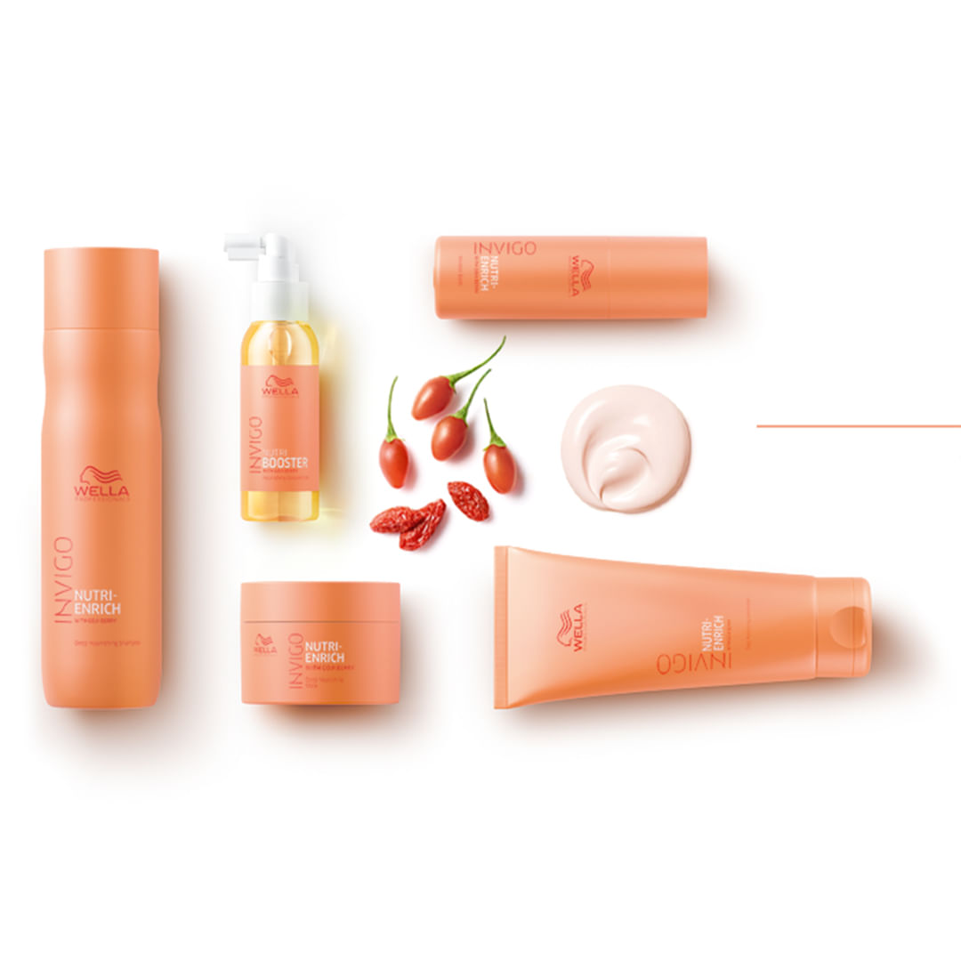 Shampoo Nutri-Enrich Invigo Intense Repair Wella Professionals 1L + Válvula