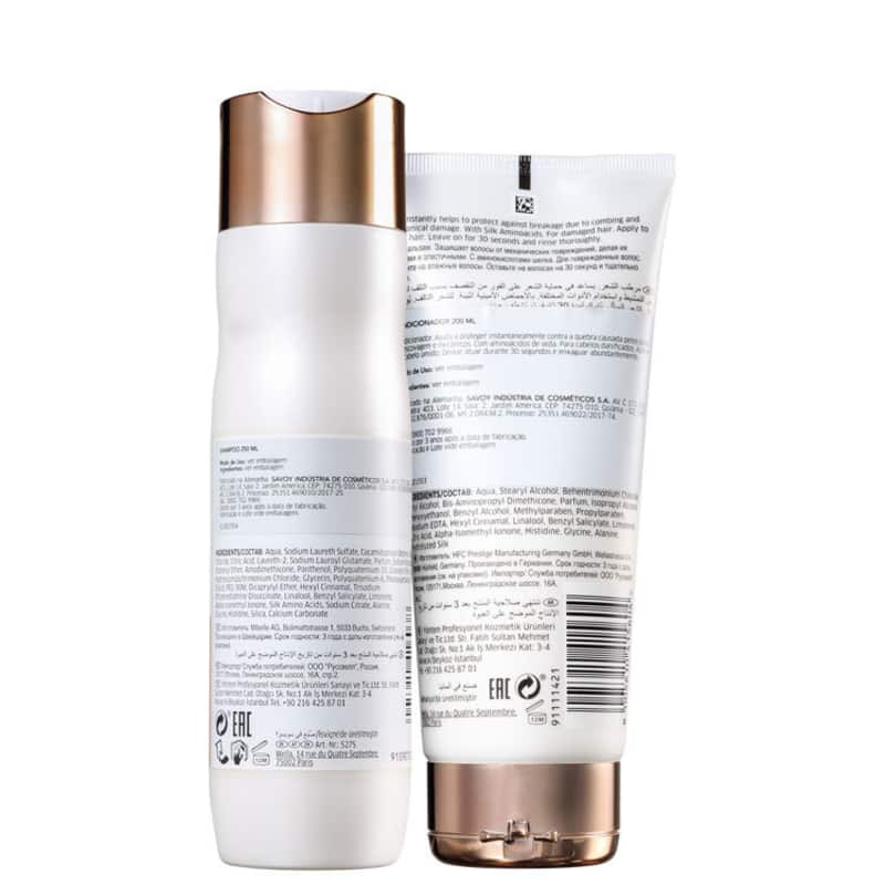 Kit Fusion Wella Professionals Shampoo 250ml + Condicionador 200ml