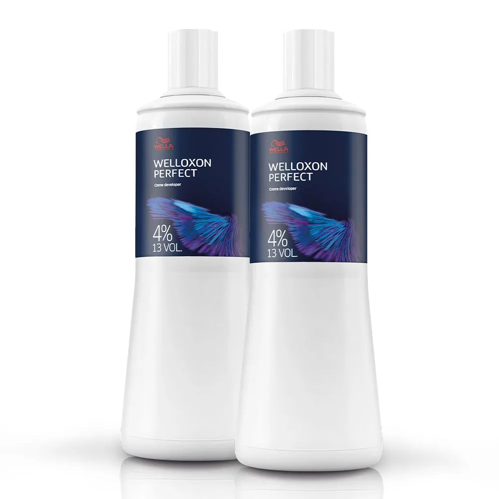Kit 2 Oxidante Welloxon Perfect 4% 13 Volumes Wella Professionals 1L