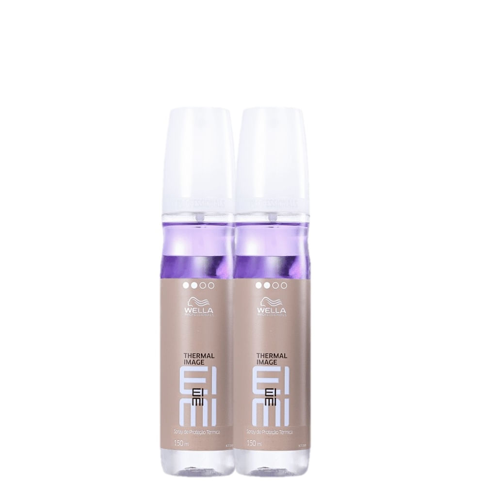 Kit 2 Protetor Térmico EIMI Thermal Image Wella Professionals 150ml